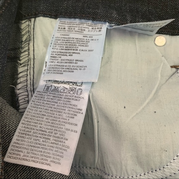 Levi’s - 515 Bootcut Dark Wash Jeans - Size 14S - Picture 9 of 15